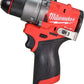 Milwaukee 3404-22 12V Fuel .5-inch Hammer Drill-Driver Kit with 4.0Ah, 2.0Ah Lithium-Ion Batteries, Charger & Tool Bag