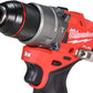 Milwaukee 3404-22 12V Fuel .5-inch Hammer Drill-Driver Kit with 4.0Ah, 2.0Ah Lithium-Ion Batteries, Charger & Tool Bag